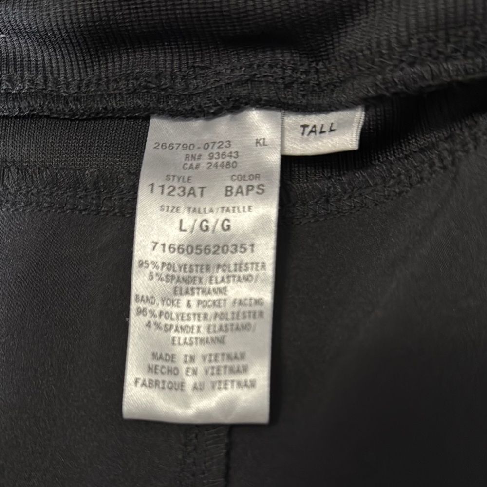 Women's Certainty Black Track Pants - Picture 8 of 8